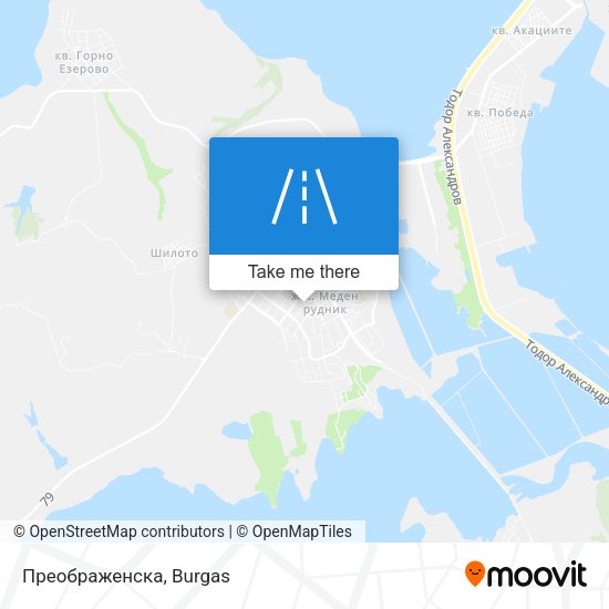 Преображенска map