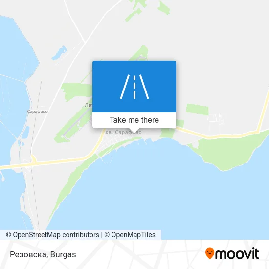 Карта Резовска