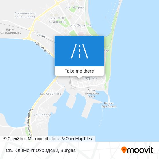 Св. Климент Охридски map