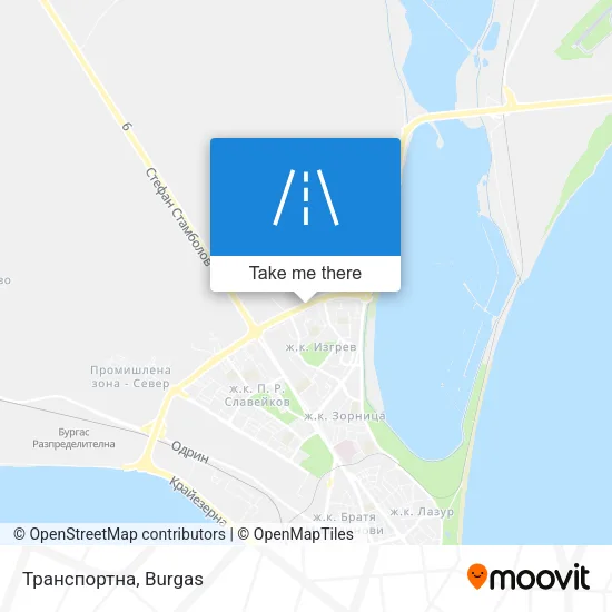 Карта Транспортна