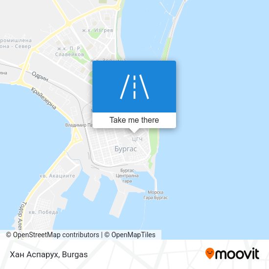 Хан Аспарух map