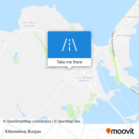Юбилейна map