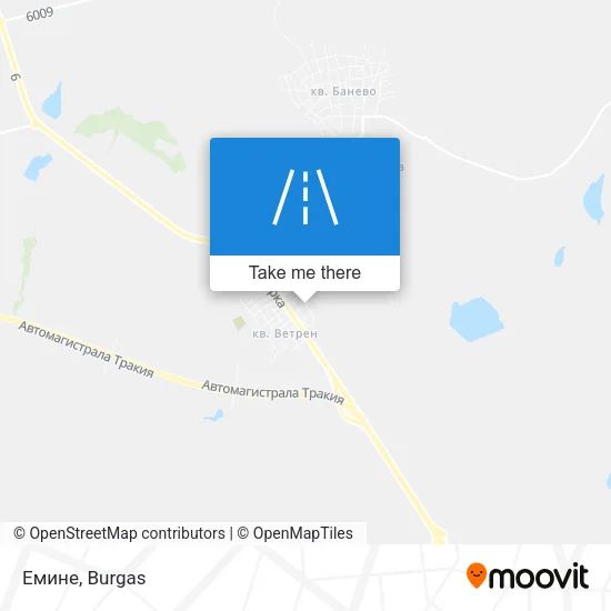 Карта Емине