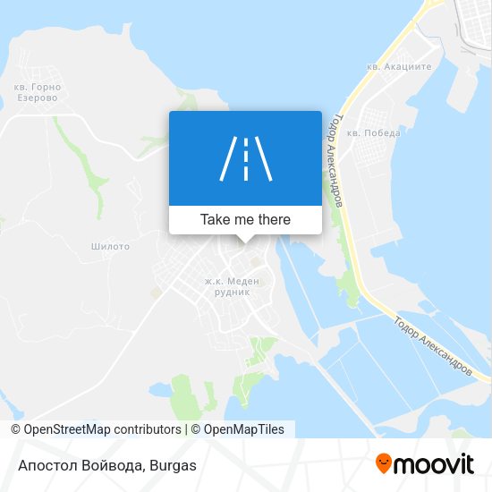Апостол Войвода map