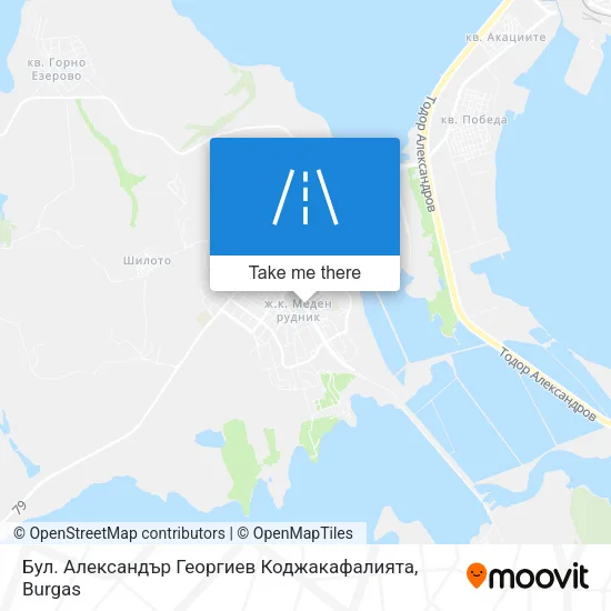 Бул. Александър Георгиев Коджакафалията map
