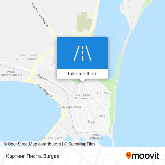 Карта Картинг Писта
