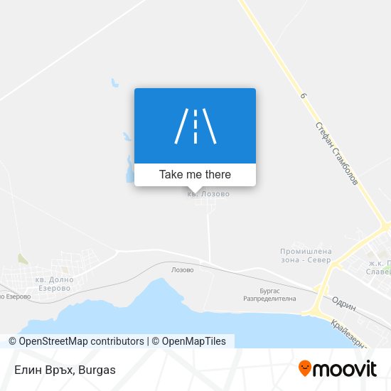 Карта Елин Връх