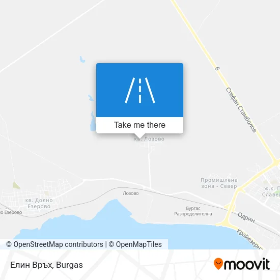 Карта Елин Връх