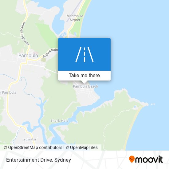 Entertainment Drive map