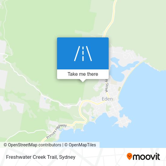 Freshwater Creek Trail map