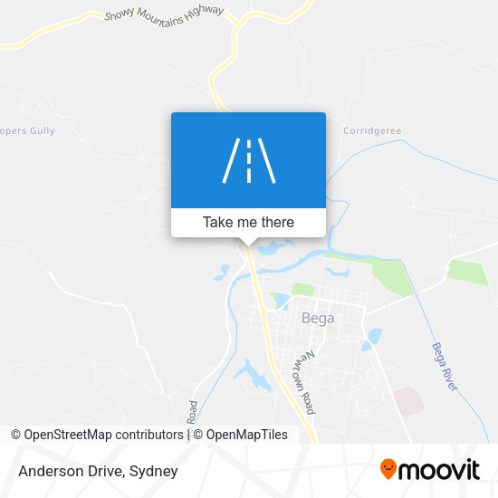 Anderson Drive map