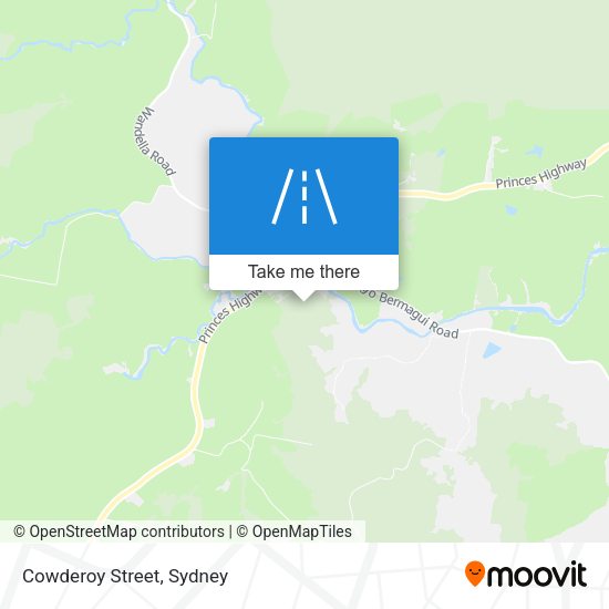 Cowderoy Street map