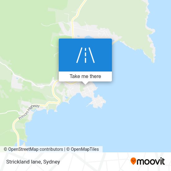 Strickland lane map