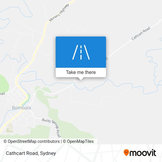 Cathcart Road map