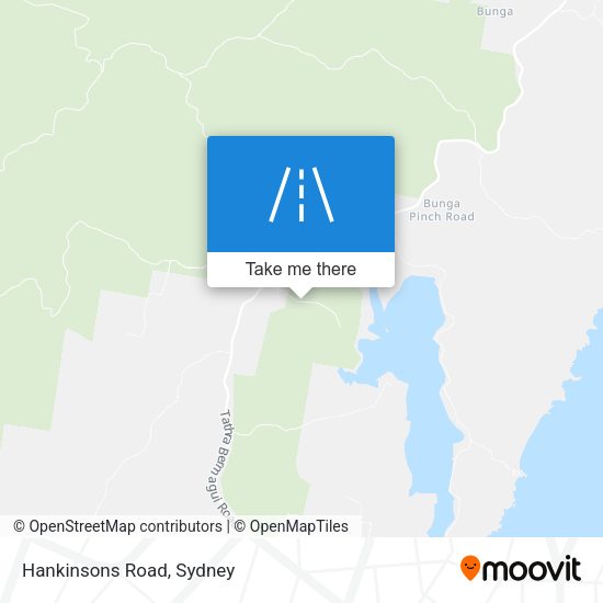 Hankinsons Road map