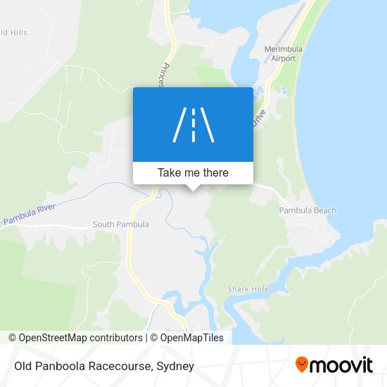 Old Panboola Racecourse map