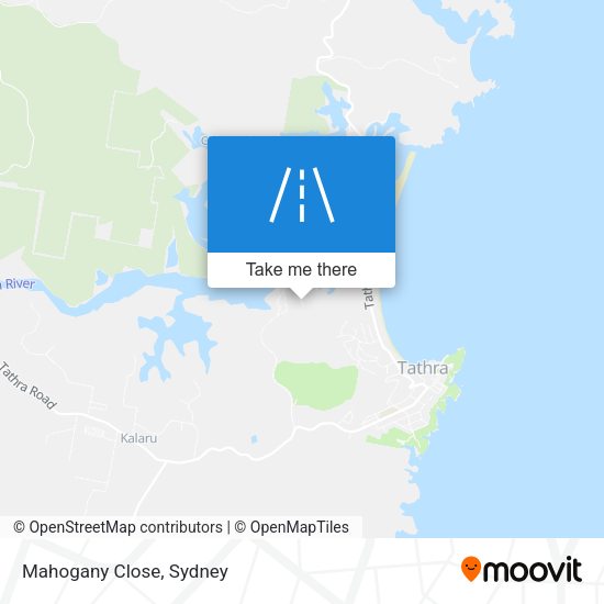 Mahogany Close map