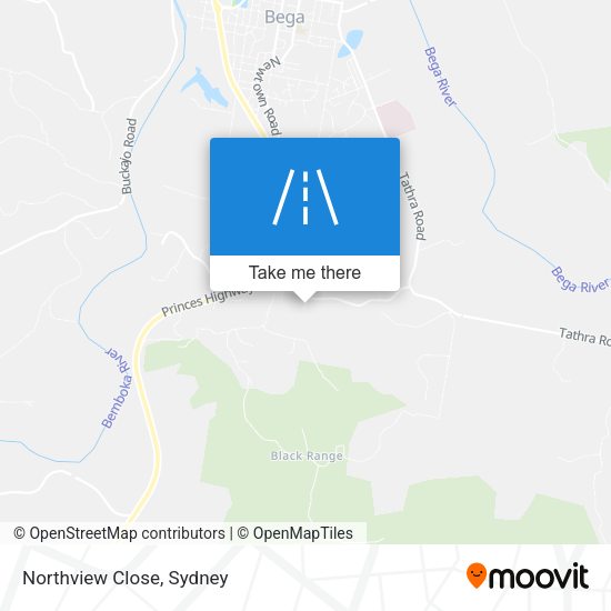 Northview Close map