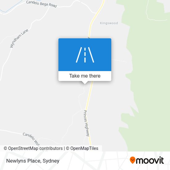 Newlyns Place map