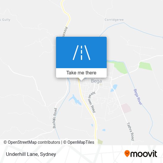 Underhill Lane map