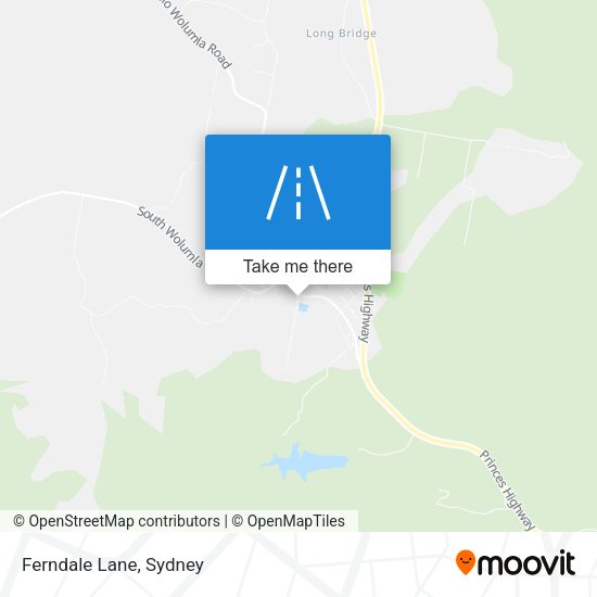 Ferndale Lane map