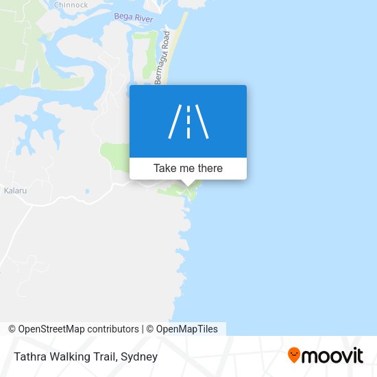 Tathra Walking Trail map