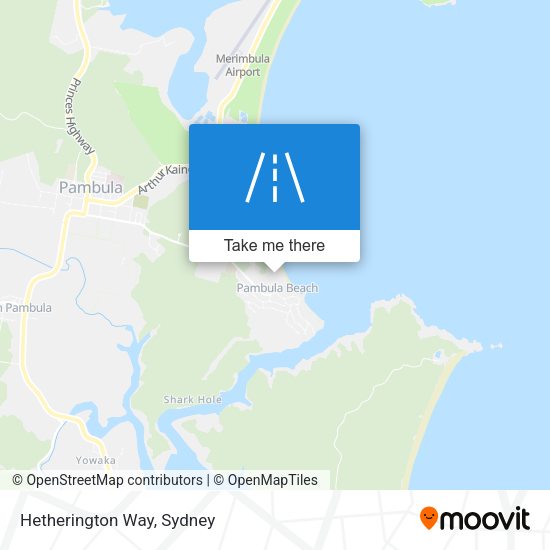 Hetherington Way map