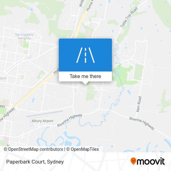 Paperbark Court map