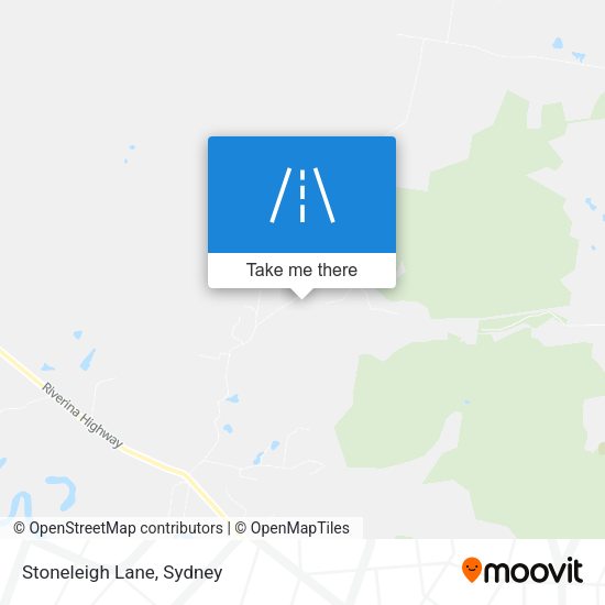 Stoneleigh Lane map