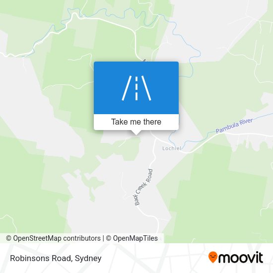 Robinsons Road map