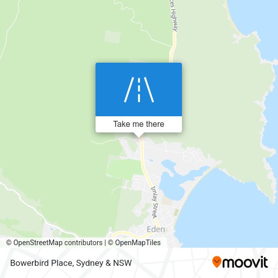 Bowerbird Place map