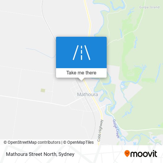 Mathoura Street North map