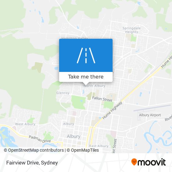 Fairview Drive map