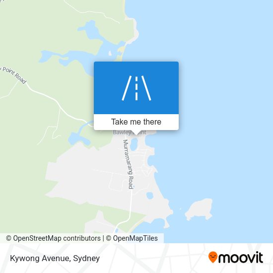 Kywong Avenue map