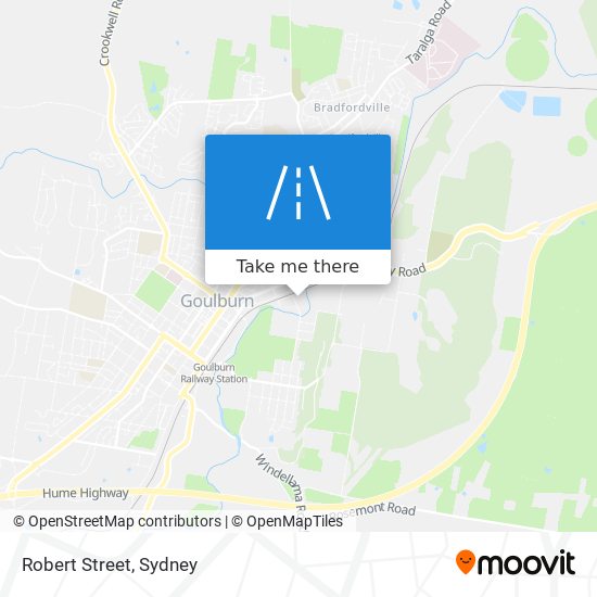 Robert Street map