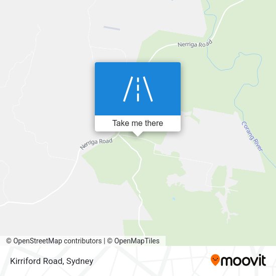 Kirriford Road map