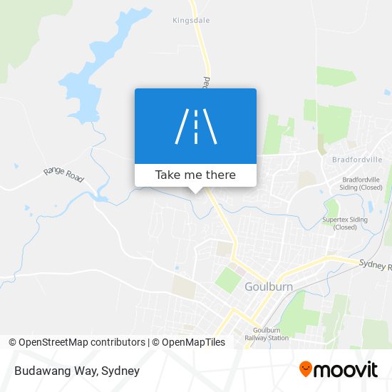 Budawang Way map