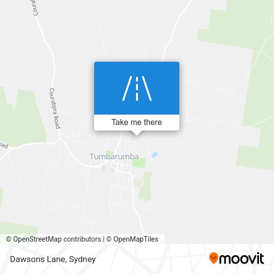 Dawsons Lane map