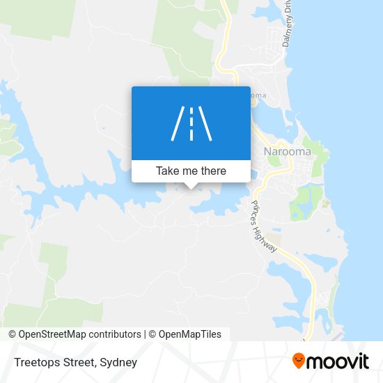 Treetops Street map