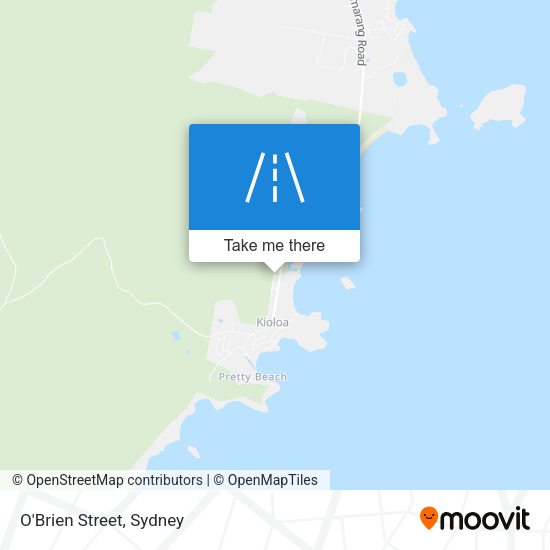 O'Brien Street map
