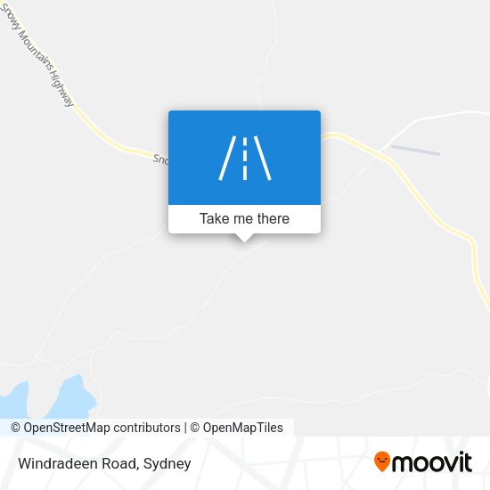 Windradeen Road map
