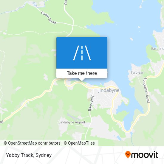 Yabby Track map