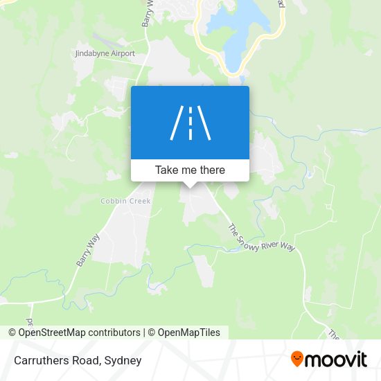 Carruthers Road map