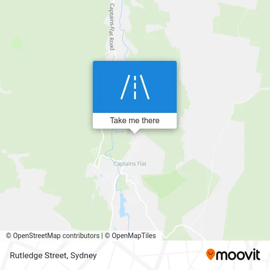 Mapa Rutledge Street