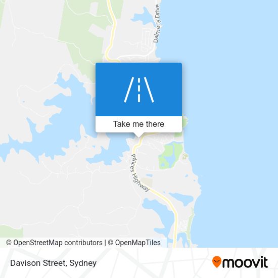 Davison Street map