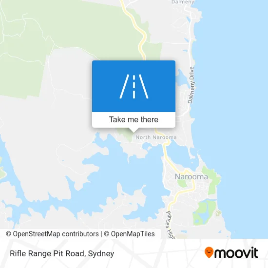Mapa Rifle Range Pit Road