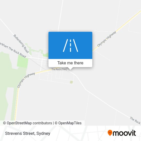 Strevens Street map