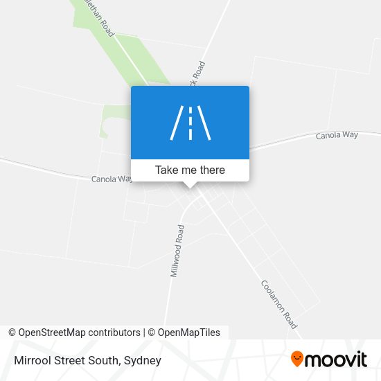 Mirrool Street South map