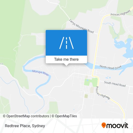 Redtree Place map