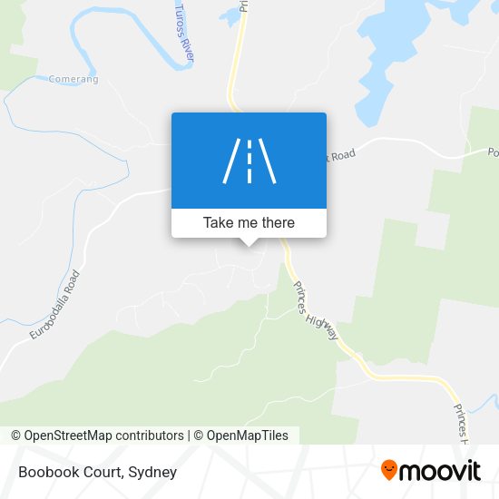 Boobook Court map
